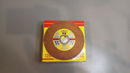 Tarcza do cięcia metalu 125mm x 1mm UNIFLEX zdjęcie 3