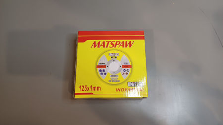 Tarcza do cięcia metalu 125mm x 1mm UNIFLEX zdjęcie 2